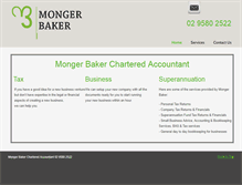 Tablet Screenshot of mongerbaker.com